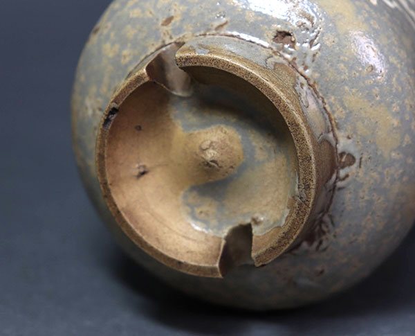 御本三島筒茶碗 18世紀- Kyoto Ohto Antique Art Association
