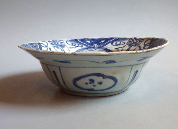 最新人気 古染付芙蓉手兜鉢 - 京都・鴨東古美術會 工芸品
